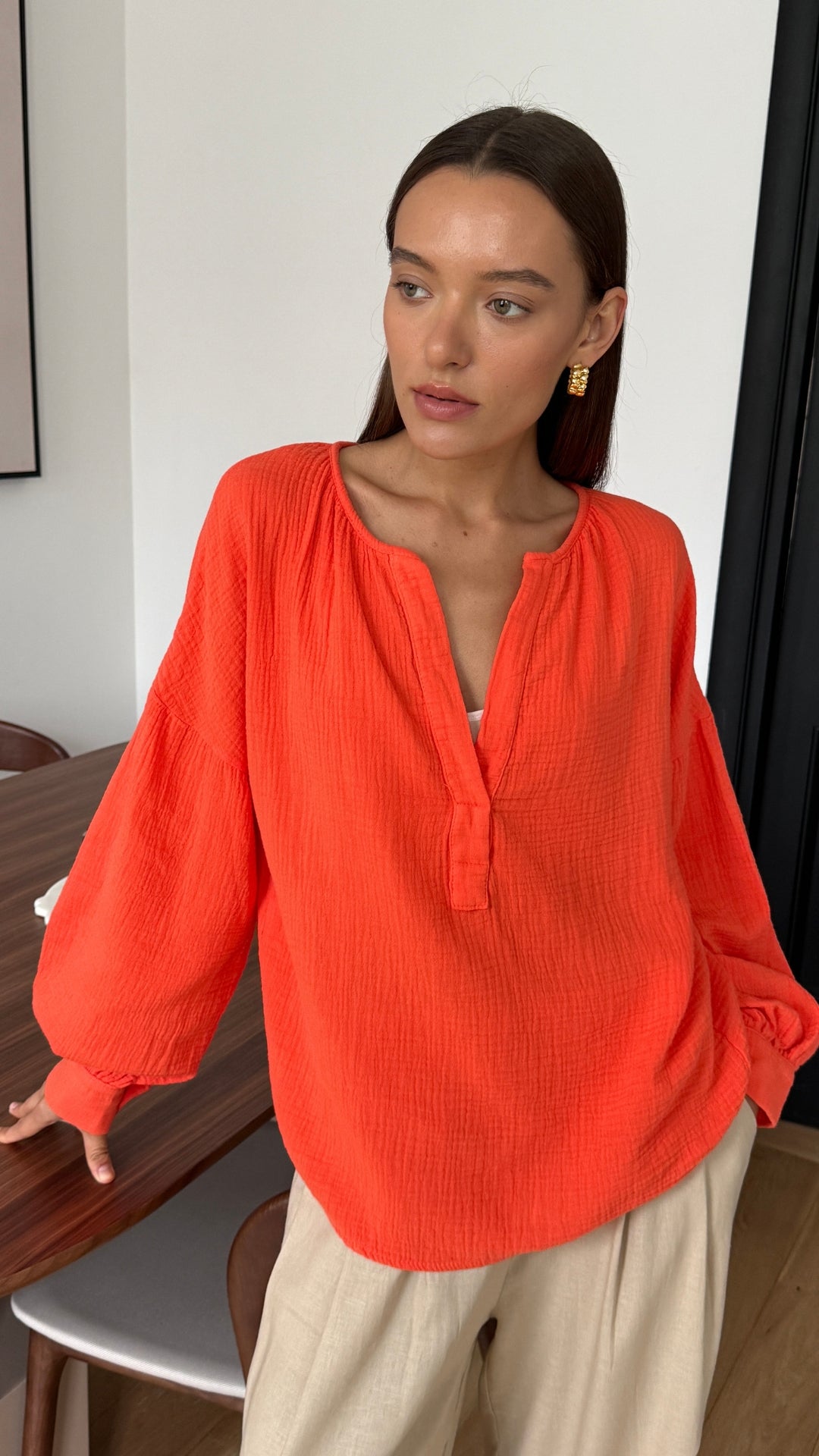 Peach Top - Tangerine