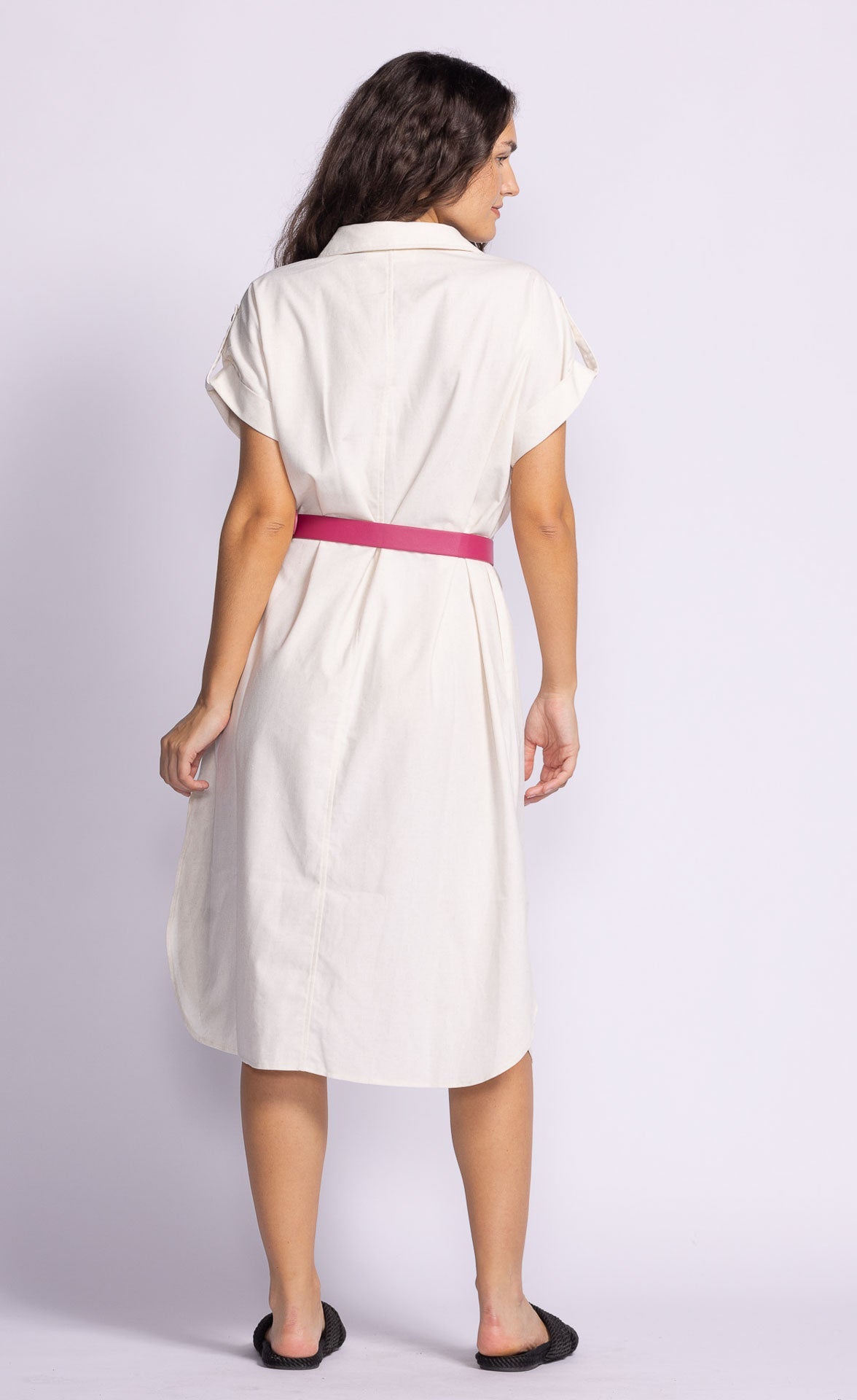 Beatrice Dress: Linen
