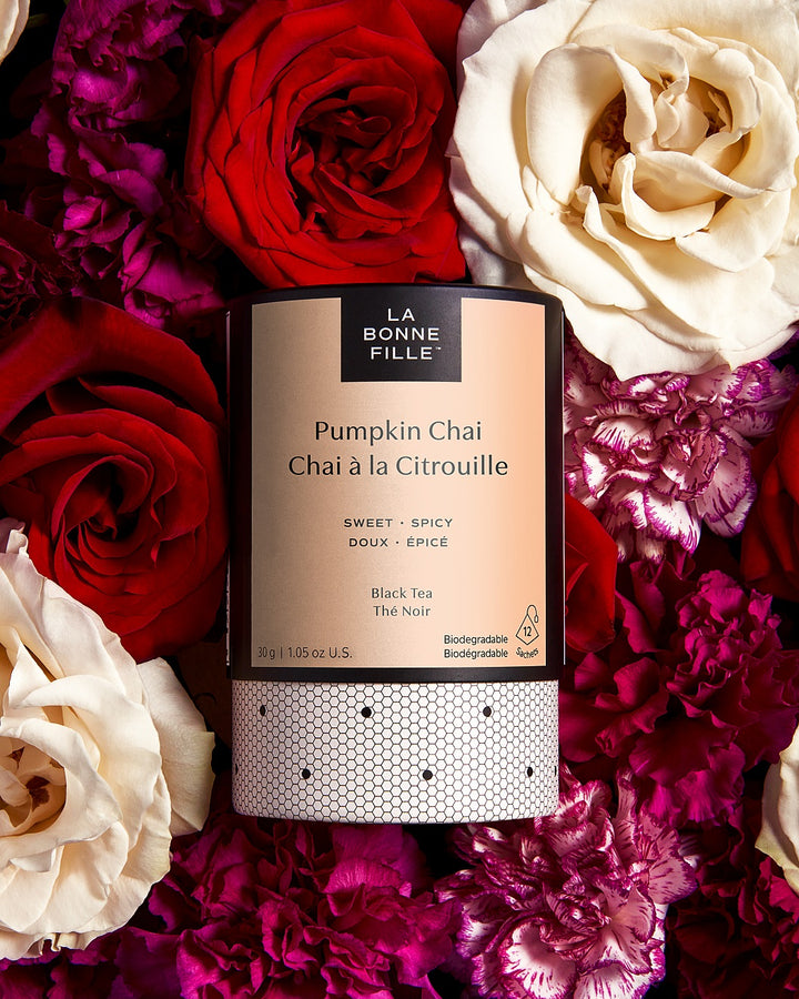 La Bonne Fille: Pumpkin Chai Tea (12 Tea Bags)