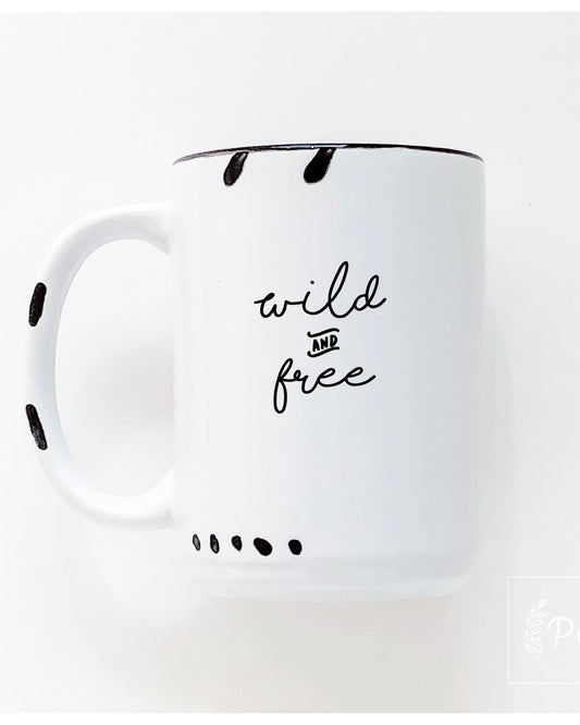 Wild and Free Mug