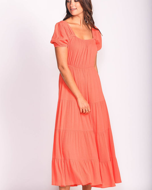 Ariel Dress - Orange