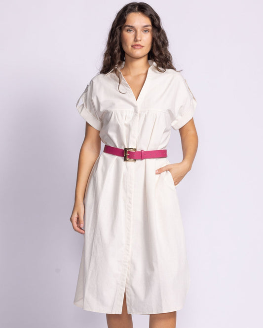 Beatrice Dress: Linen
