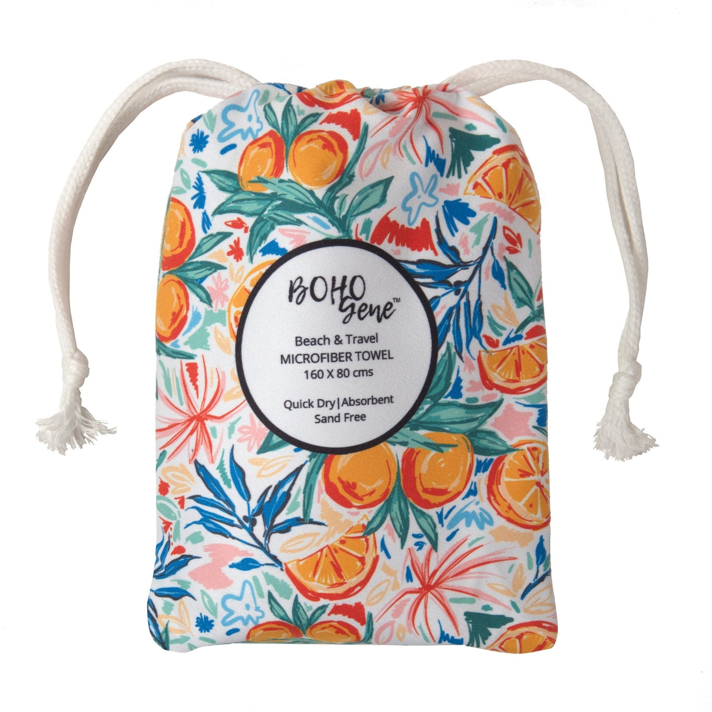 BOHOGene MICROFIBER TRAVEL TOWEL: Capri