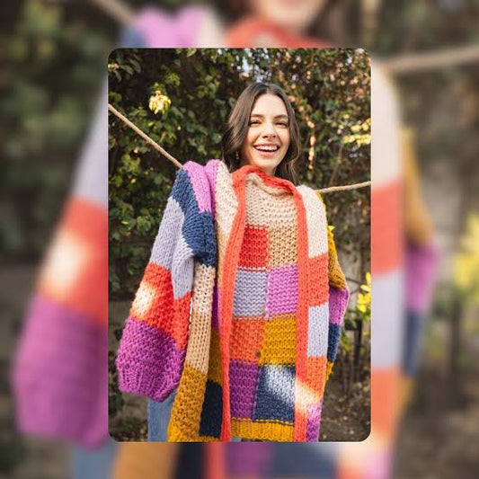 Electric Feels Knit Cardigan