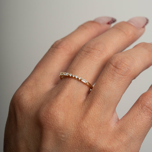 Morse Code ILU Ring